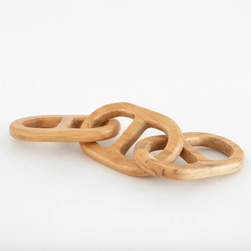 Mango Wood Links Natural